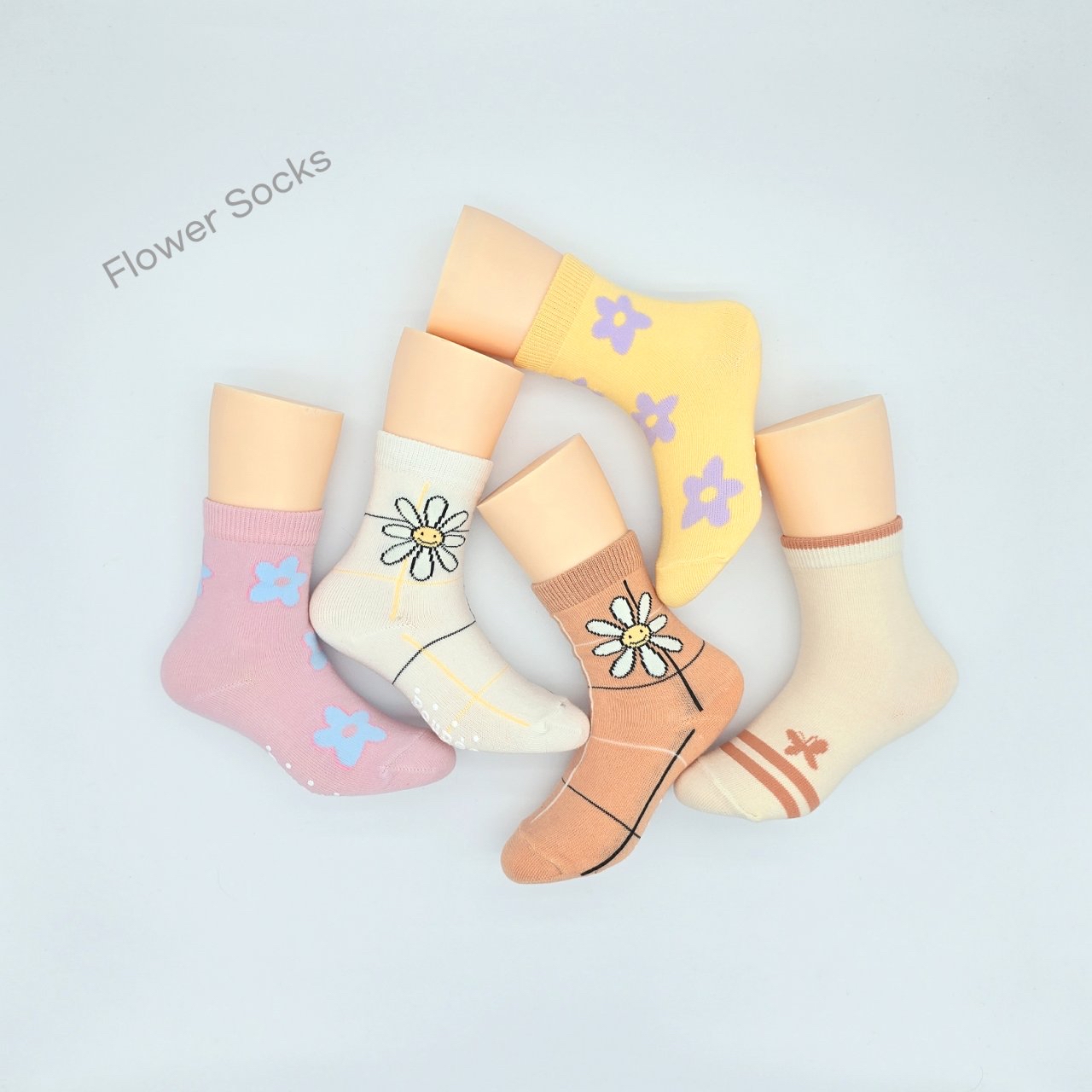 Socks set of 5 (size 1(100-120)/size 3(140-160)ACC