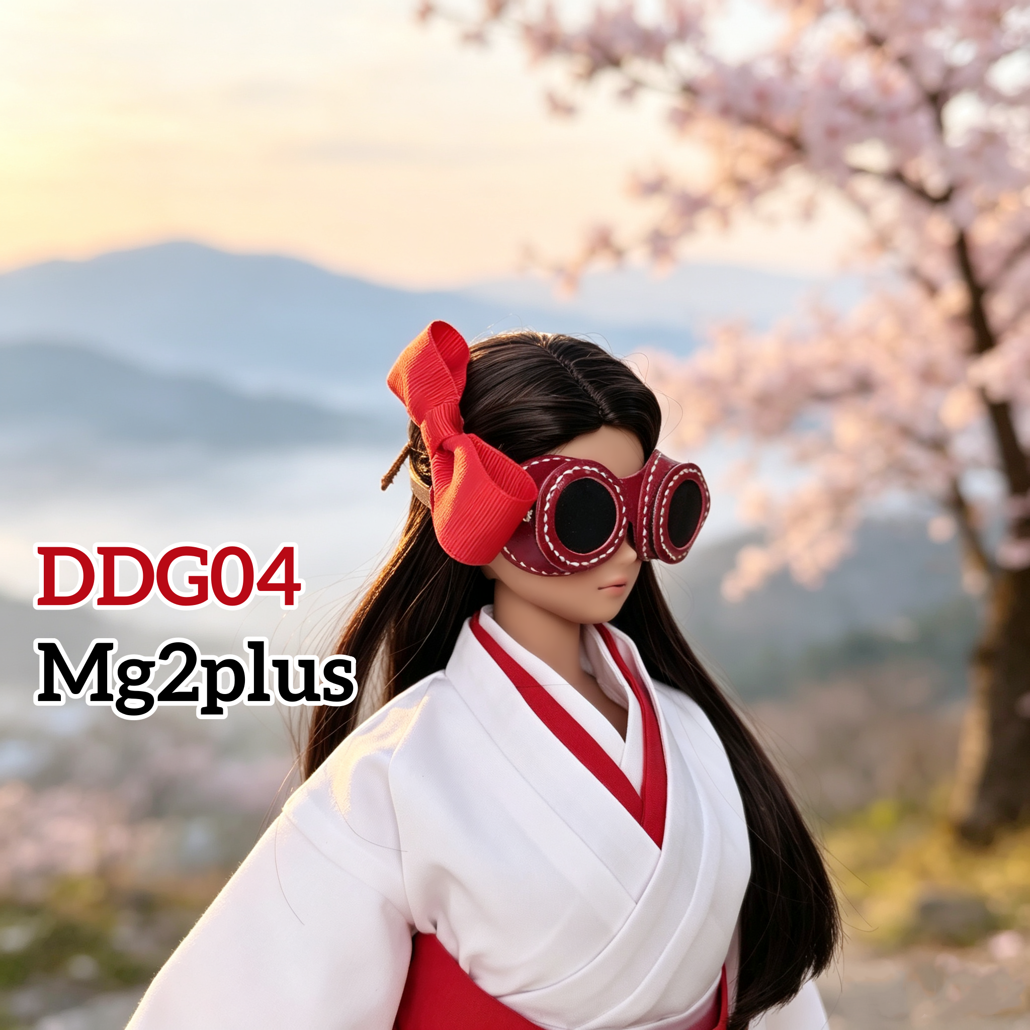 【MG2Plus】(20cm - 24cm Doll Head) 真皮手作蒸汽朋克風格眼罩 Handmade leather steampunk eye mask