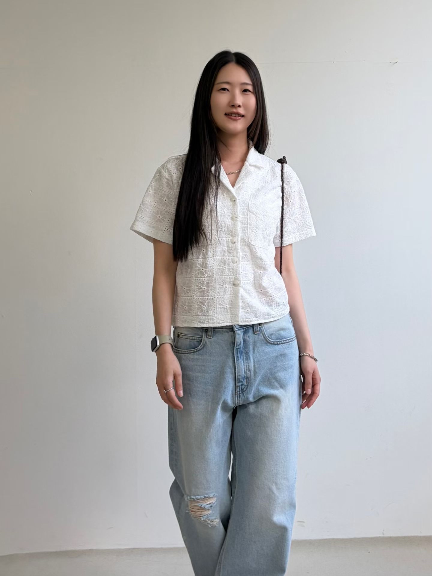 221480 通花恤衫