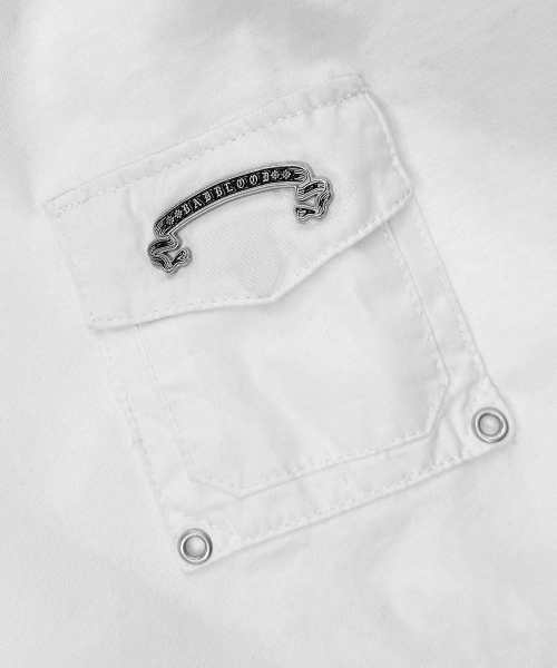 Viper Pocket Long Sleeve T-Shirt V2 - White