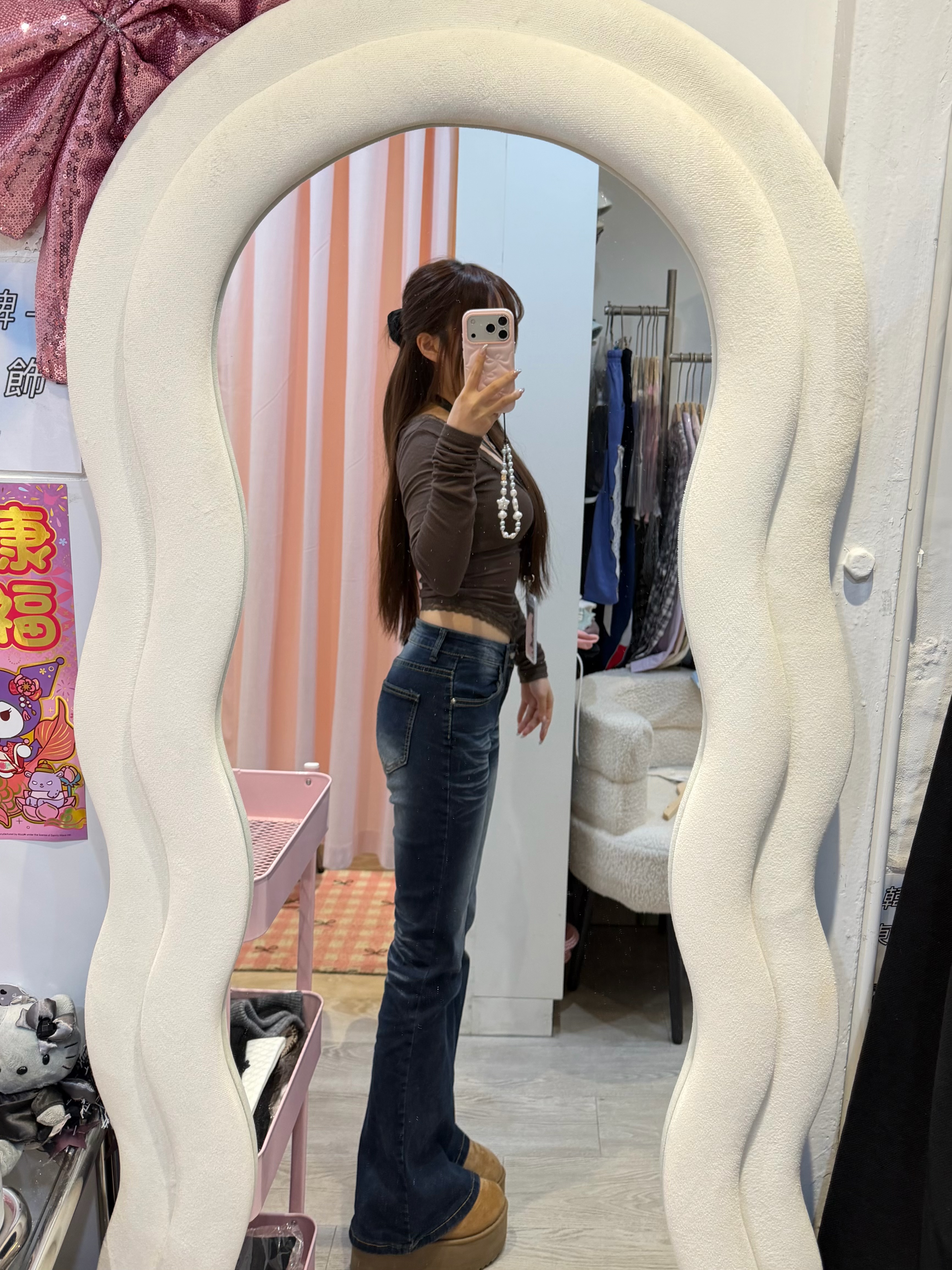 韓國漸變水洗藍超顯瘦喇叭3.0！