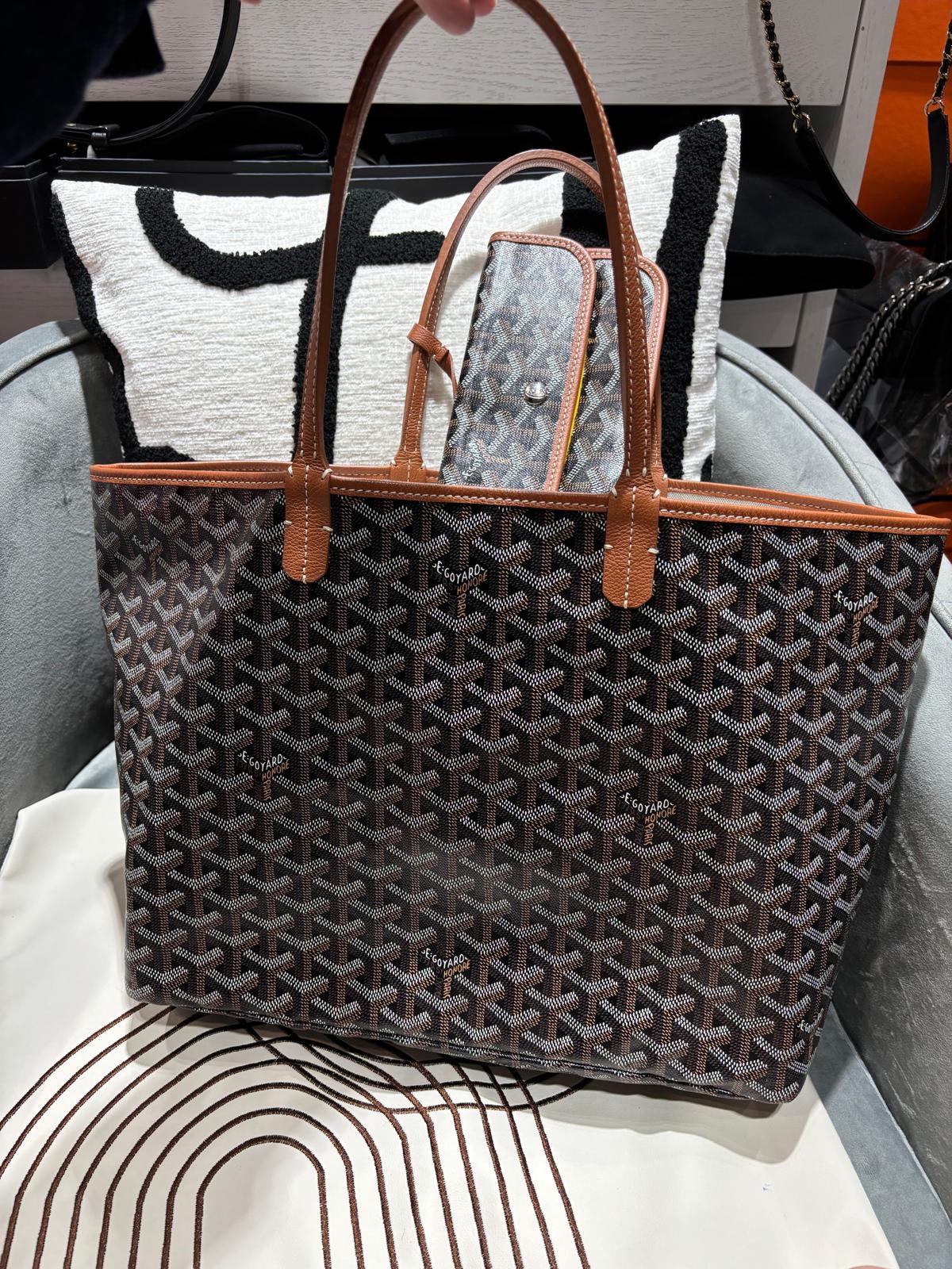未使用品 Goyard Saint Louis pm tote bag 100%Authentic, unused 未使用品✅pouch ✅dust bag 