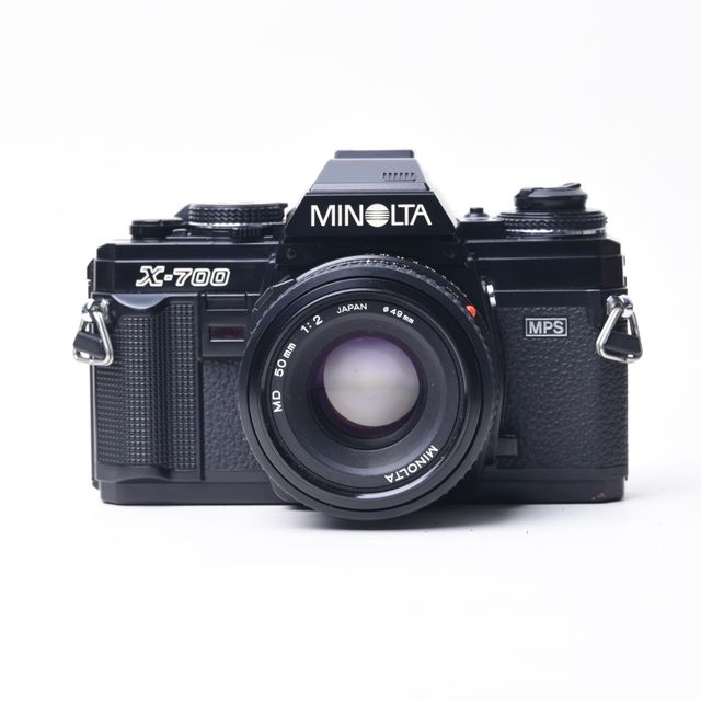 Minolta X-700 with Minolta MD 50mm f2菲林相機| Holiday Camera