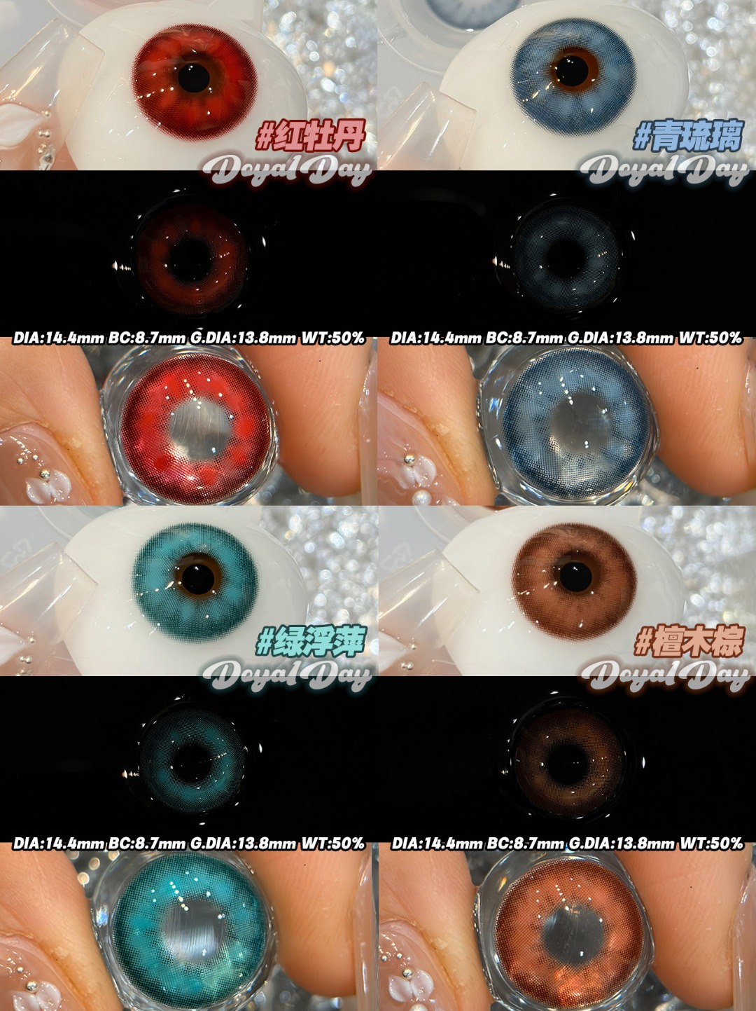 Doya 日拋2片 青花瓷系列