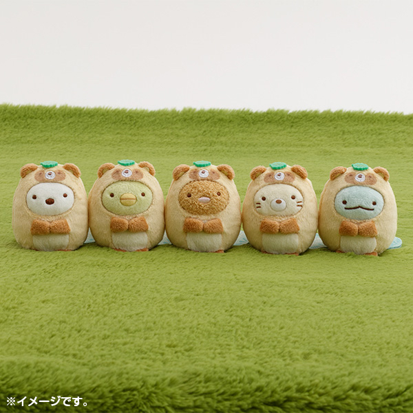 角落生物 受注限定 狸貓手玉套裝｜8月預訂