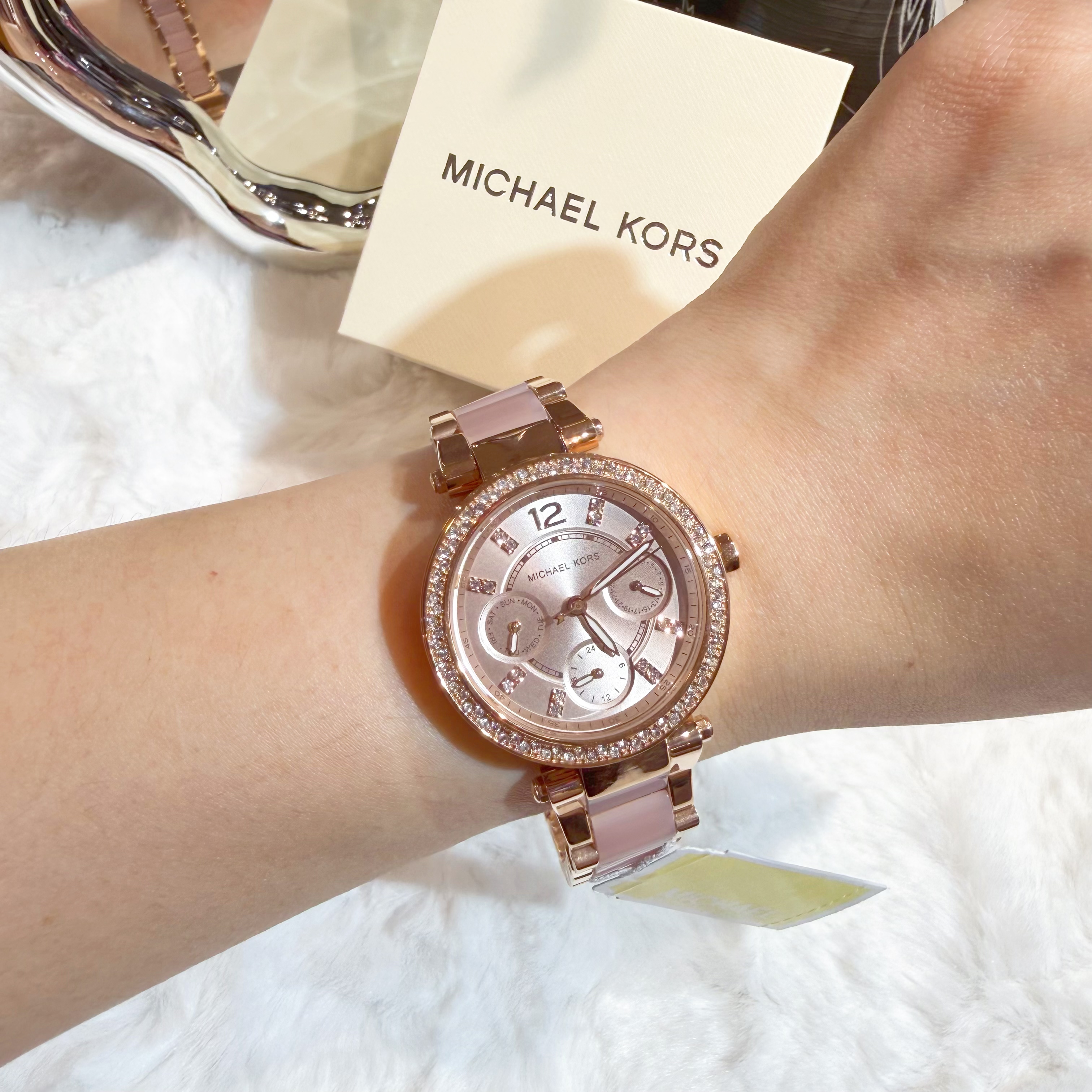 Michael kors watch MK6110 RG/pink