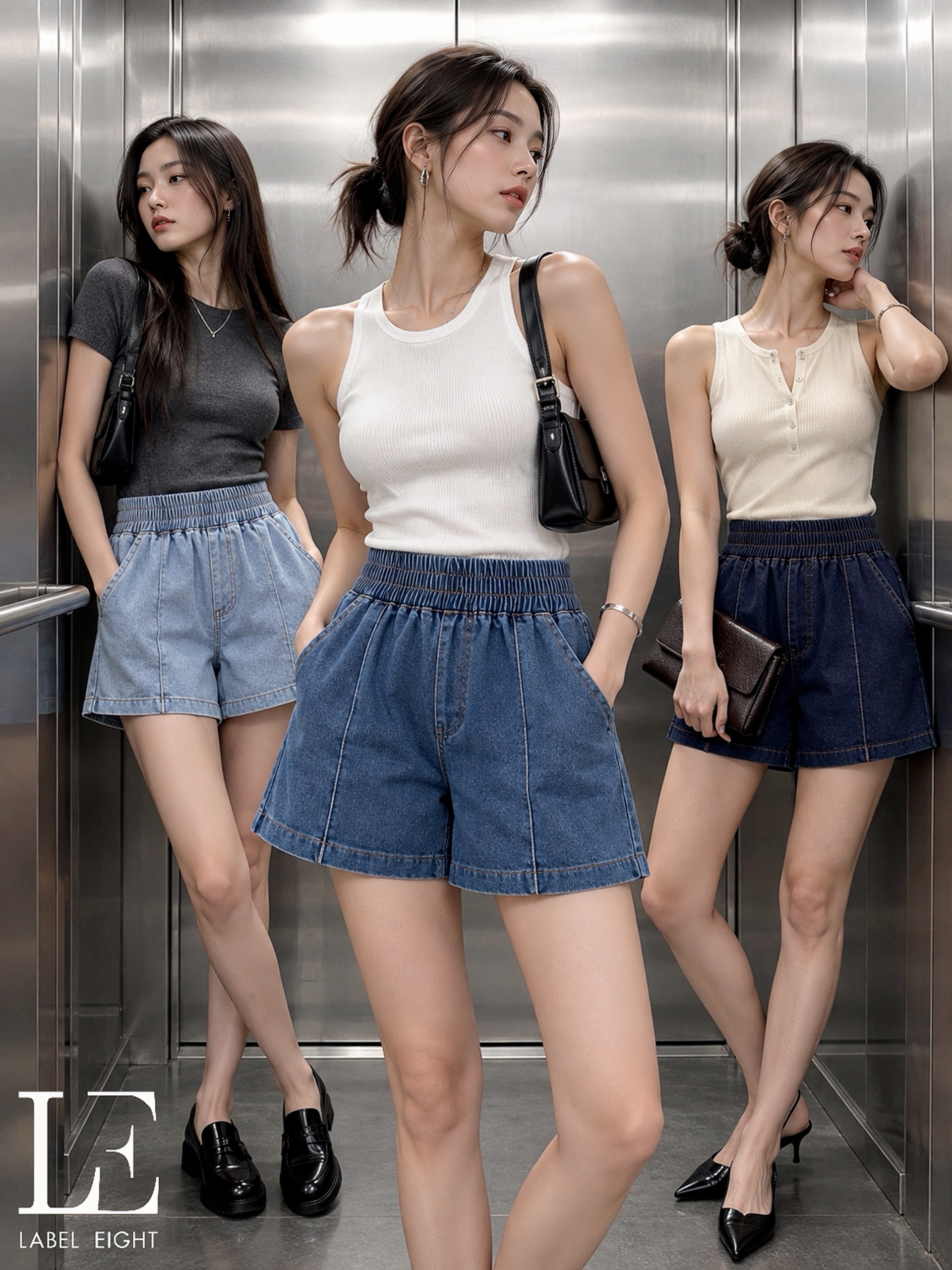 31158 JEANS SHORT PANT