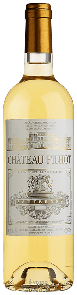 Chateau Filhot, Sauternes Grand Cru Classe 2019 (37.5cl), Bordeaux