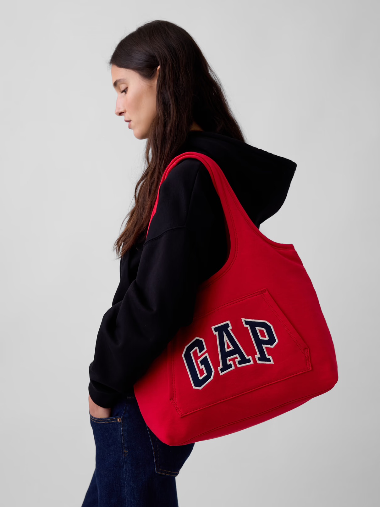 GAP Hoodie Tote 衛衣造型手袋｜多色可選