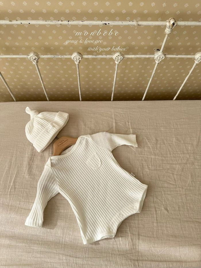 🇰🇷Monbebe Babysuit+hat
