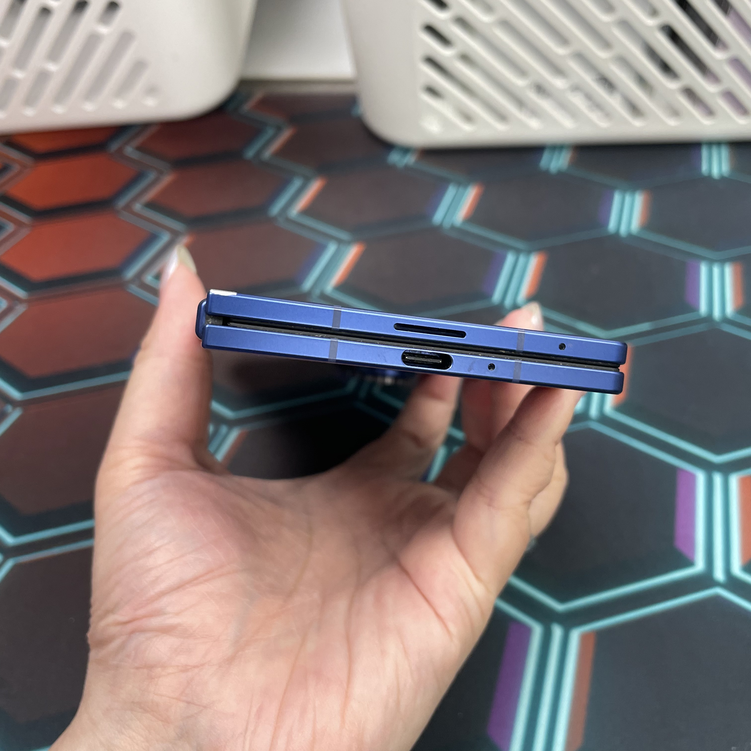 *7286 Galaxy Z Fold 7 勁靚機 16+1TB 藍色 blue
