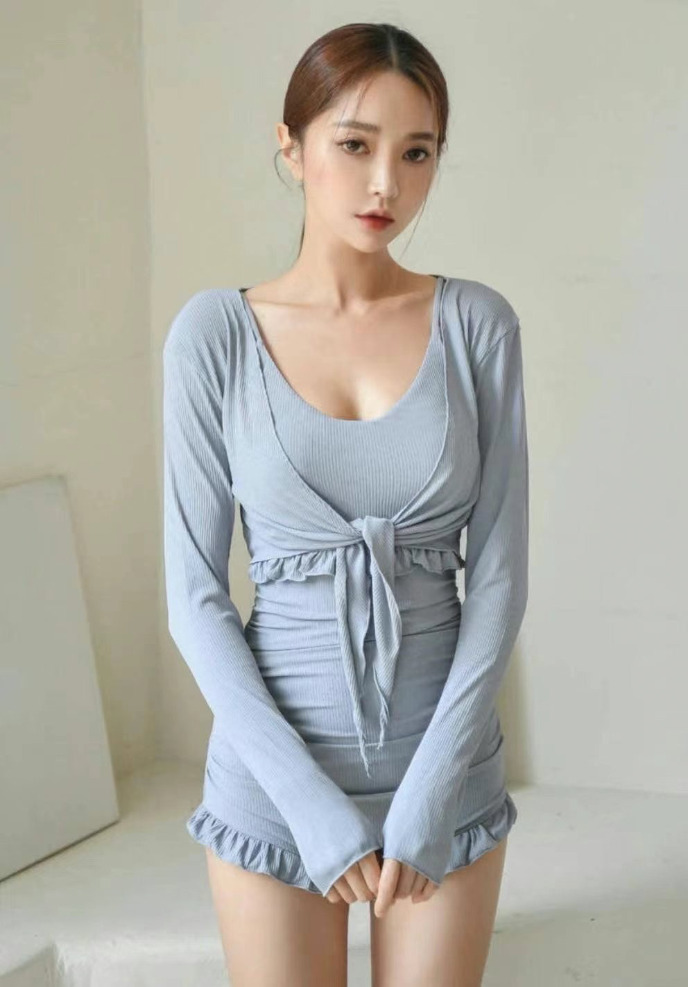 ✨絕美連身Swimsuit 配外套