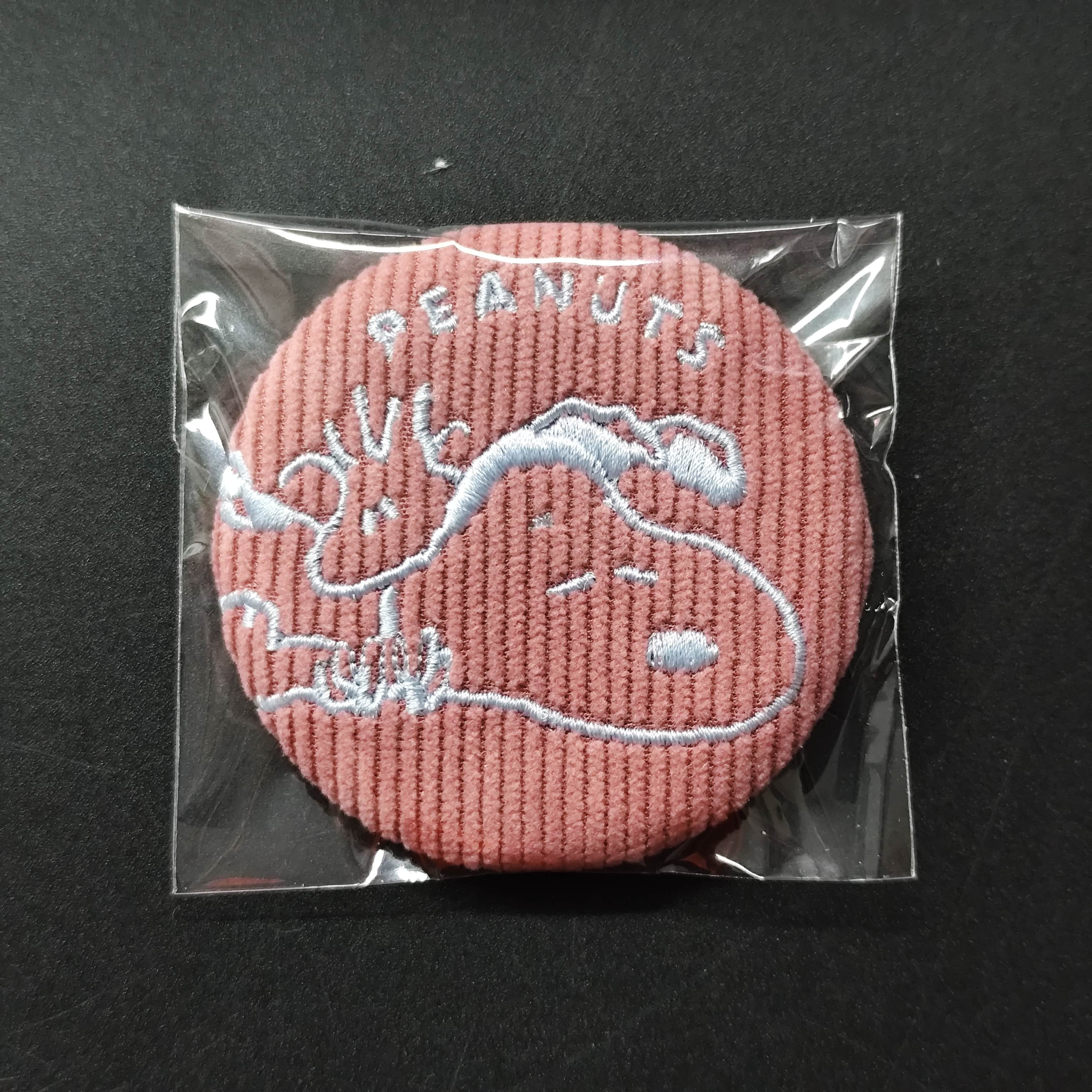 花生漫畫 史諾比 刺繡襟章徽章週邊配飾 No.1 [平行進口] AA06402