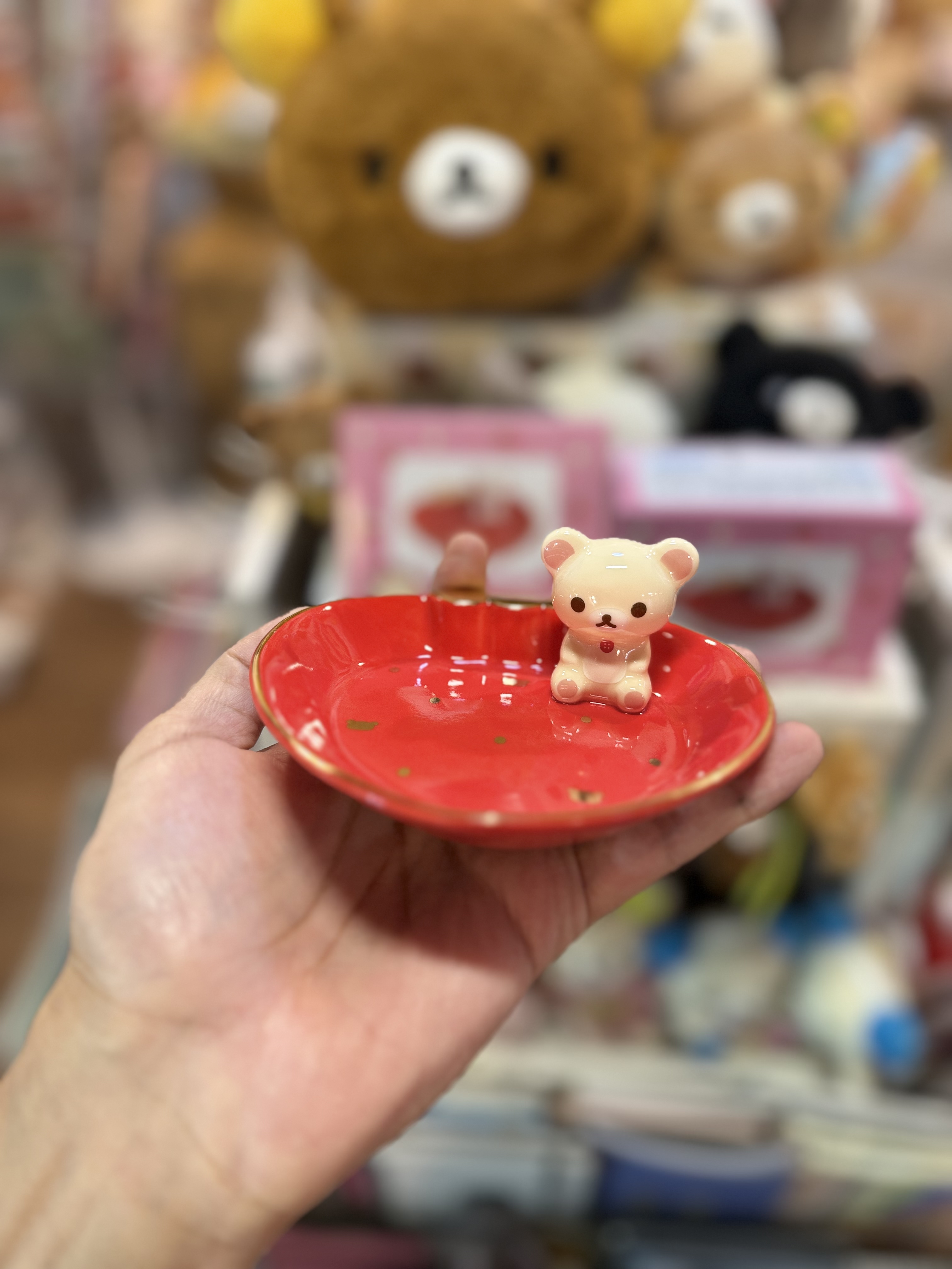 《現貨》全新士多啤梨大使小白熊10週年紀念限定首飾兜
