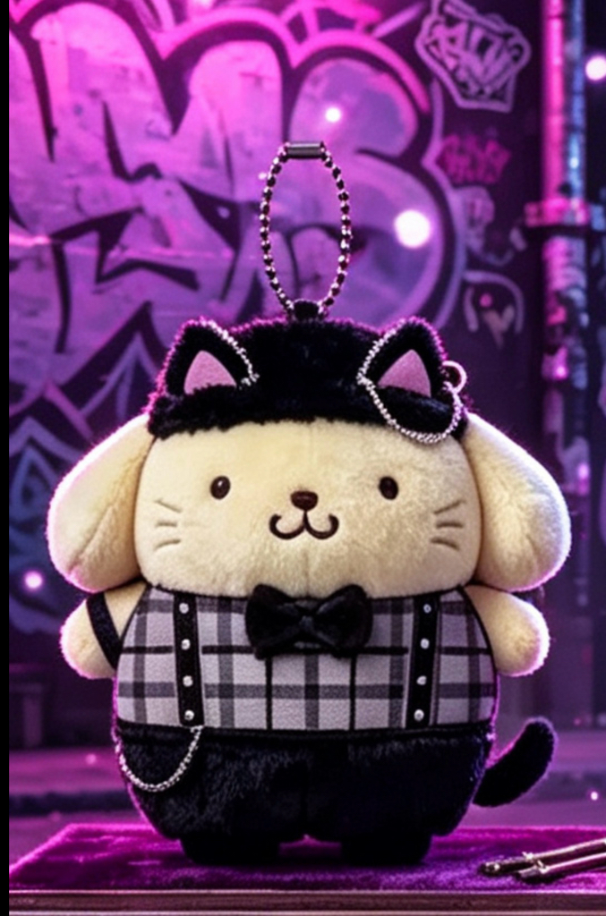 ［11月尾到貨]🇯🇵日本直送Sanrio x Avail 黑色貓造型公仔掛飾