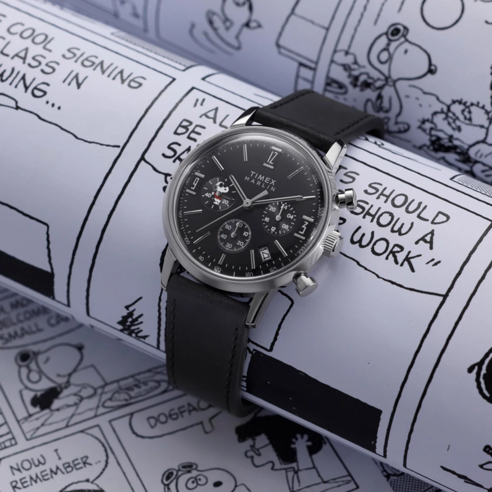 Timex x Peanuts Marlin Joe Cool 計時石英錶 TW2Y485