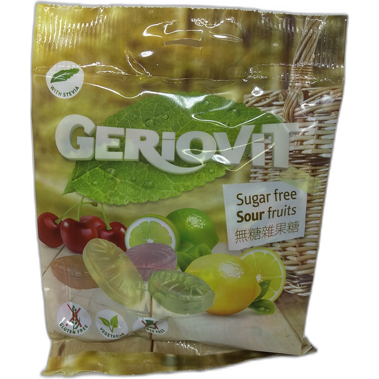 無糖雜果糖 40g (青檸, 蜜瓜, 橘子, 香桃, 櫻桃) 