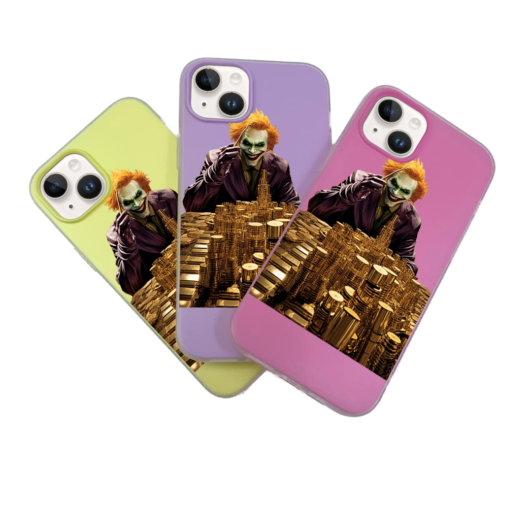 JELLY CASE PHONE FOR IPHONE - DESIGN JOKER B