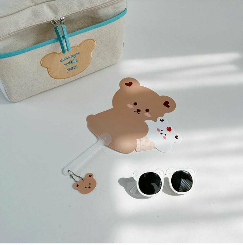 Dottodot 限定雪糕熊仔手搖扇