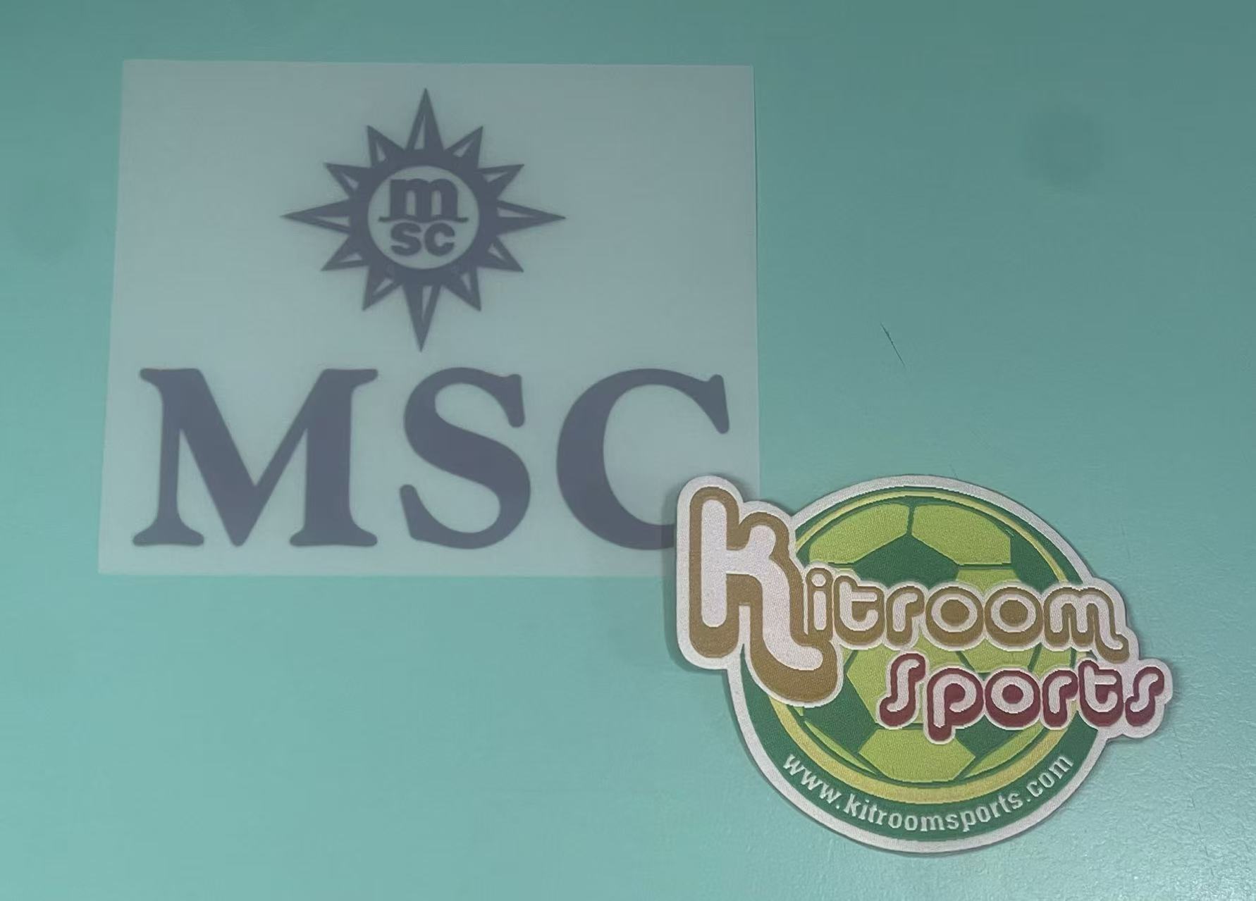 2023-24 AC Milan Away Sleeve Sponsor " MSC "