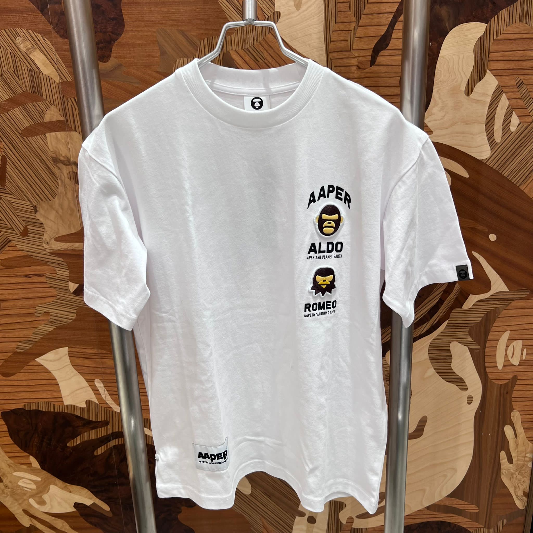 AAPE Relaxed fit AAPER graphic tee (1831) 寬鬆版
