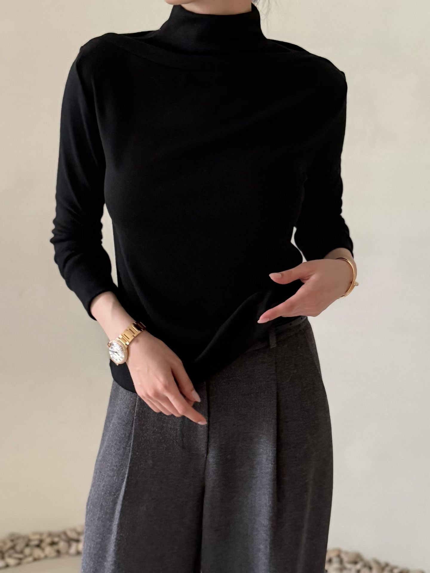 Mid boatneck tee
