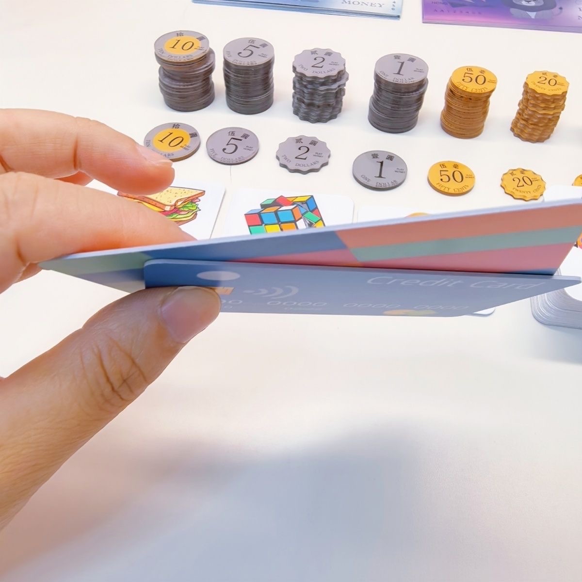 🔥兒童理財教具🔥錢幣運用學習套裝