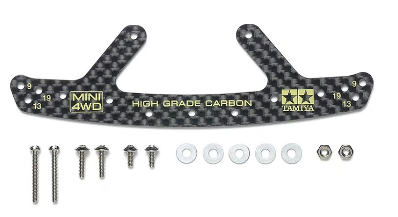 【95692】HG Carbon Front Bumper Plate (1.5mm)
