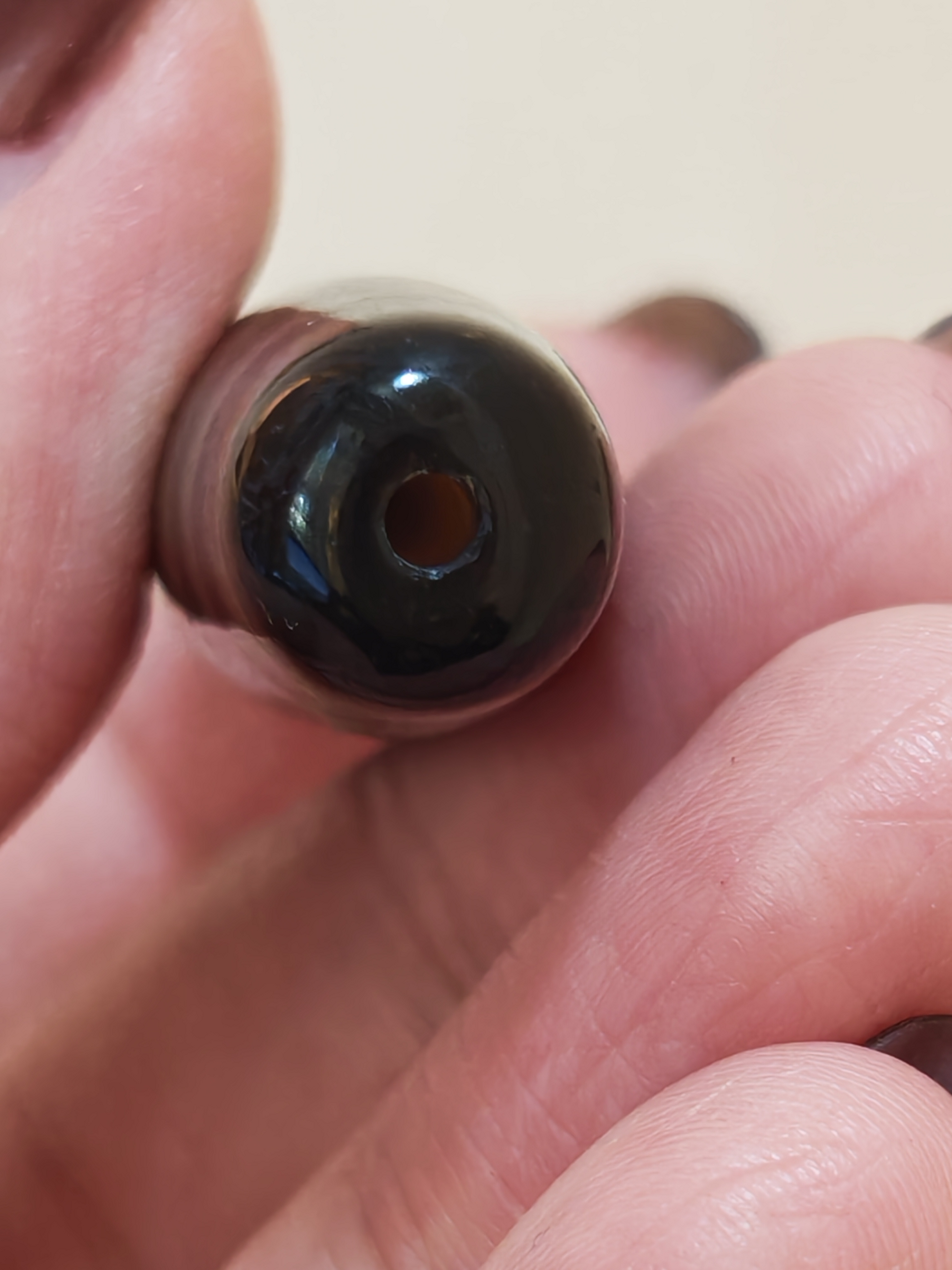 「黑白七眼天珠」26024