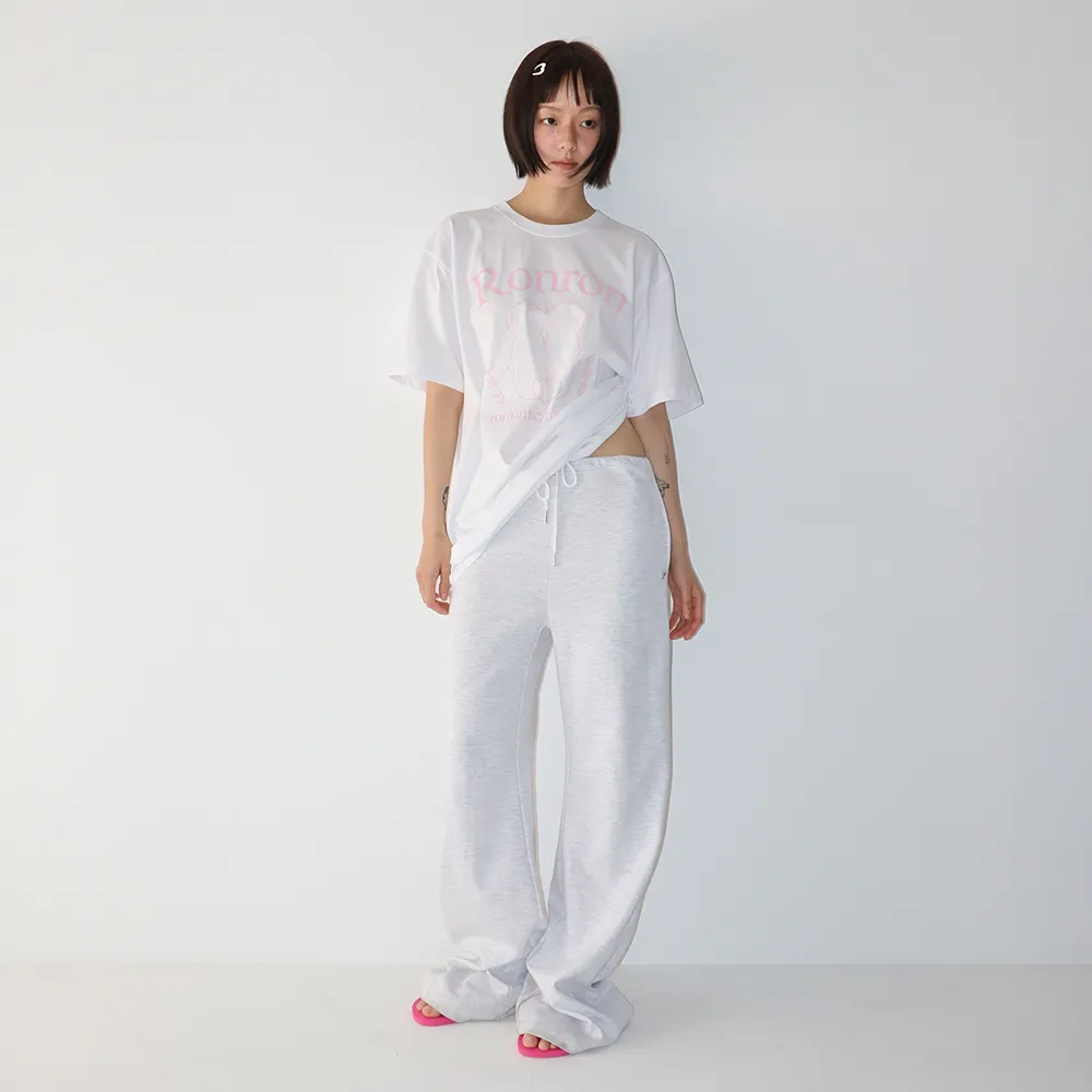 [RONRON] PUPPY TAILS BASIC FIT T SHIRT (2色)