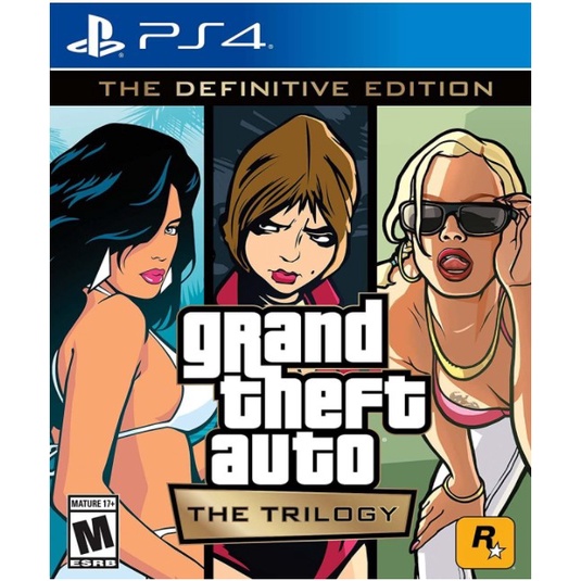 (🔥FLASH SALE🔥) Grand Theft Auto: The Trilogy The Definitive Edition Full Game (GTA) (PS4 & PS5) Digital Download