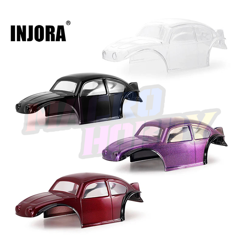 INJORA BUG30 Body with Magnetic Mount for 1/30 SCX30 PURPLE #530378
