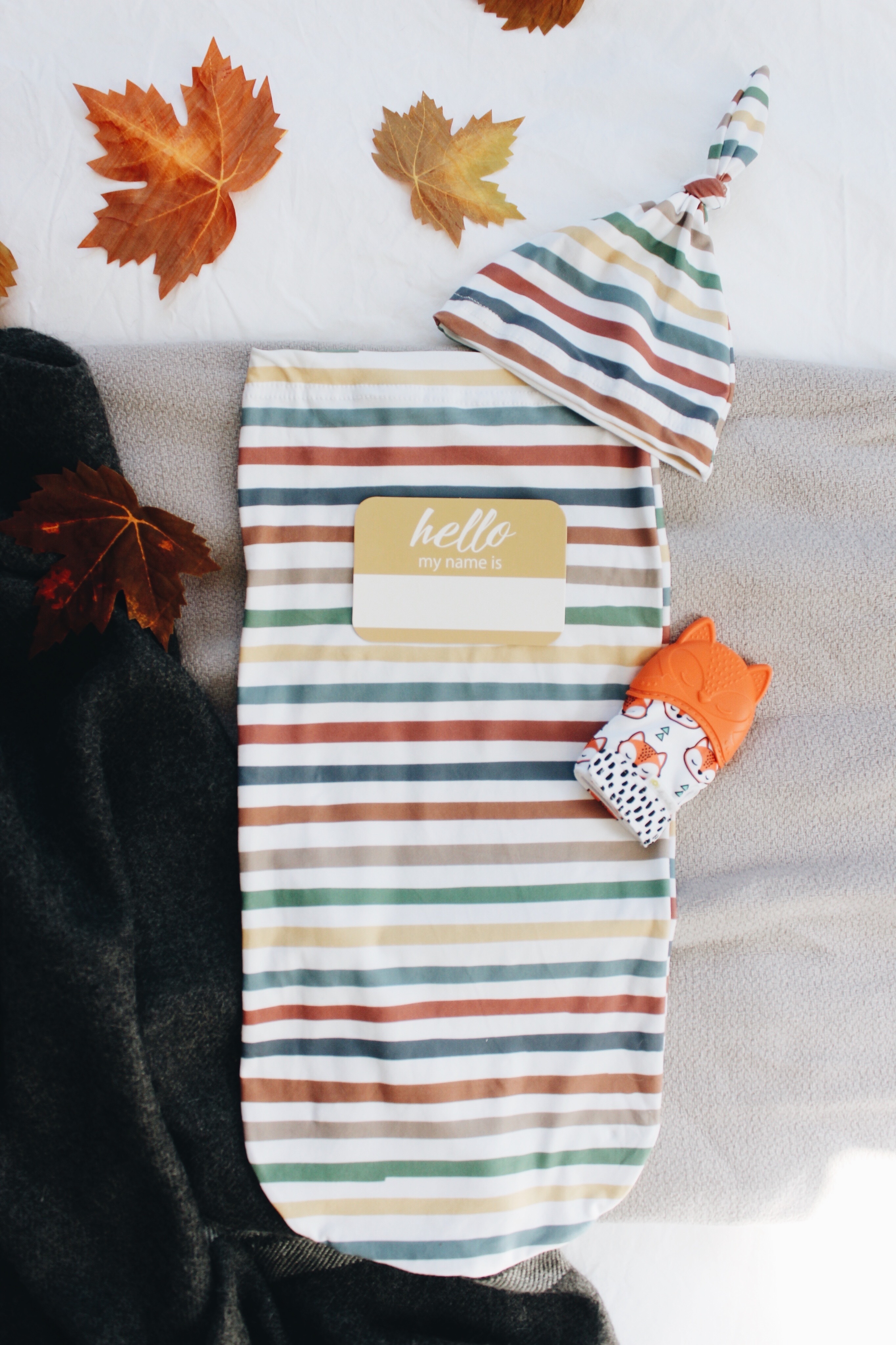 Teething Mitten - Fox