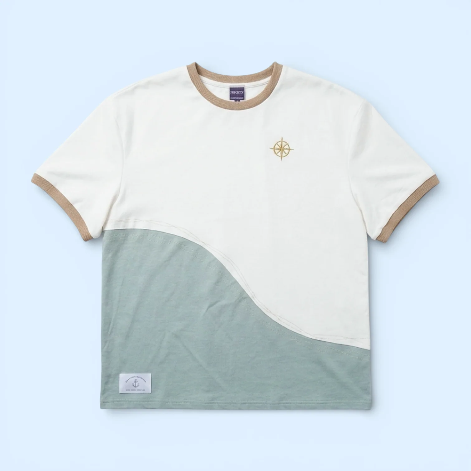 MOMOJI Antibes Tee (1-Azure Mist) | Hooman (Adult/Kids)