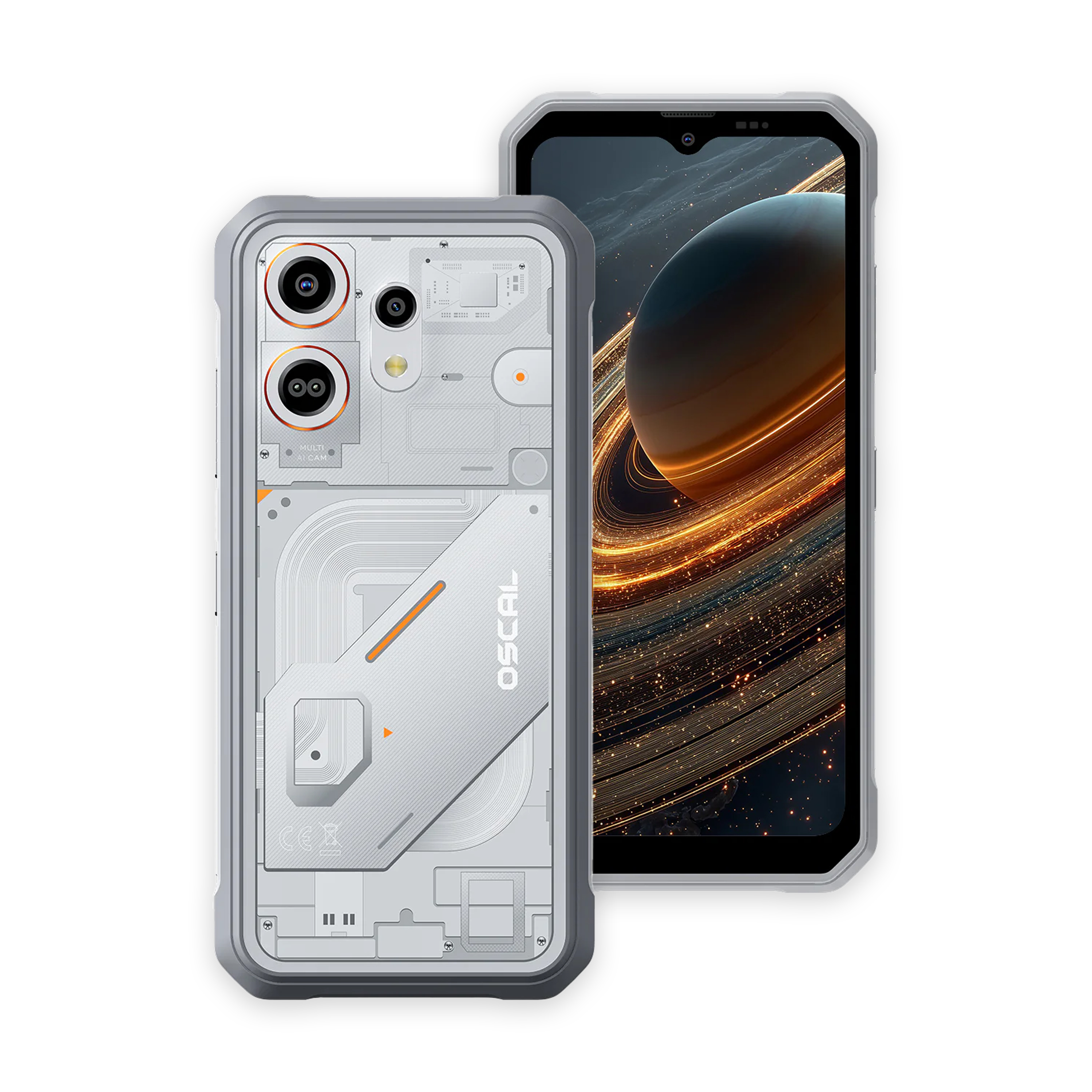 Oscal Marine 3 | 8GB/128GB/256GB 6.56" 90Hz 5000mAh 夜視 AI工具 三防手機 Rugged Phone