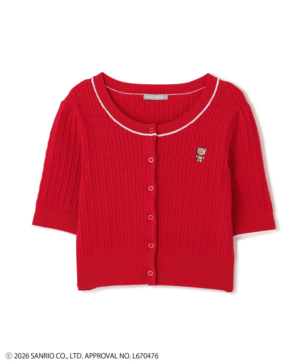 🎀【預訂】 JILL by JILL STUART Tiny Chum Collaboration Cardigan - Red