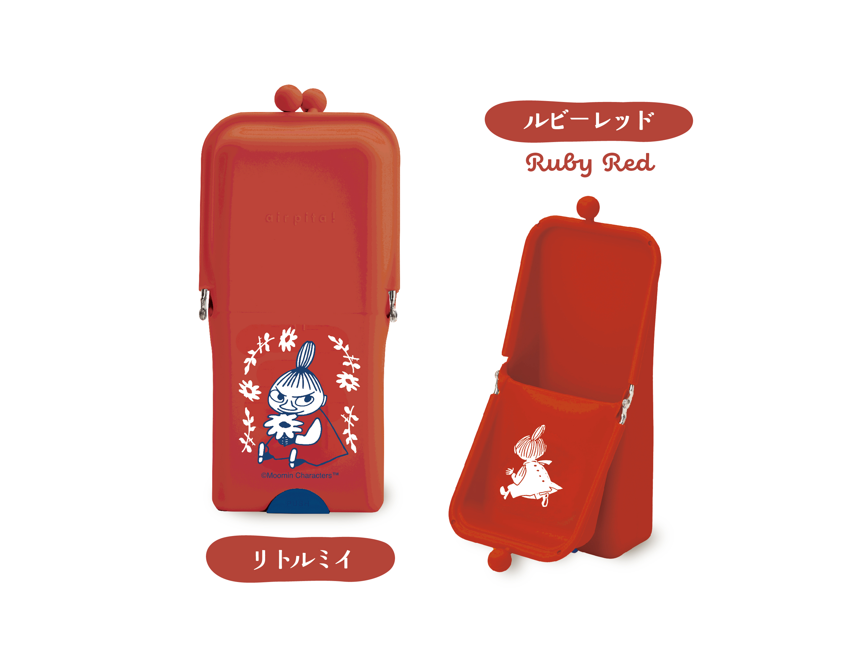 🆕【⭐訂購⭐】 🇯🇵日本直送 🌀AirPita x #Moomin 直立式筆袋/置物盒［3款選］🌀 [ELHD-0074][260919]