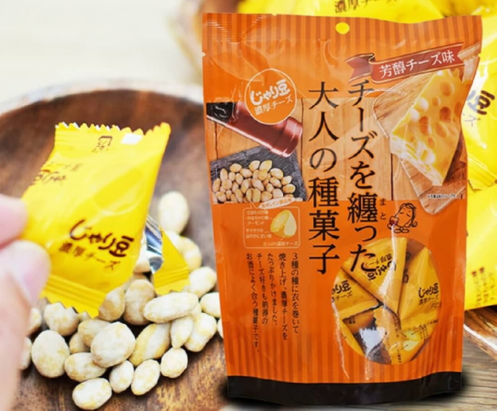 日本直送  Jari Beans Jari Mame 濃鬱起司口味280g大包裝