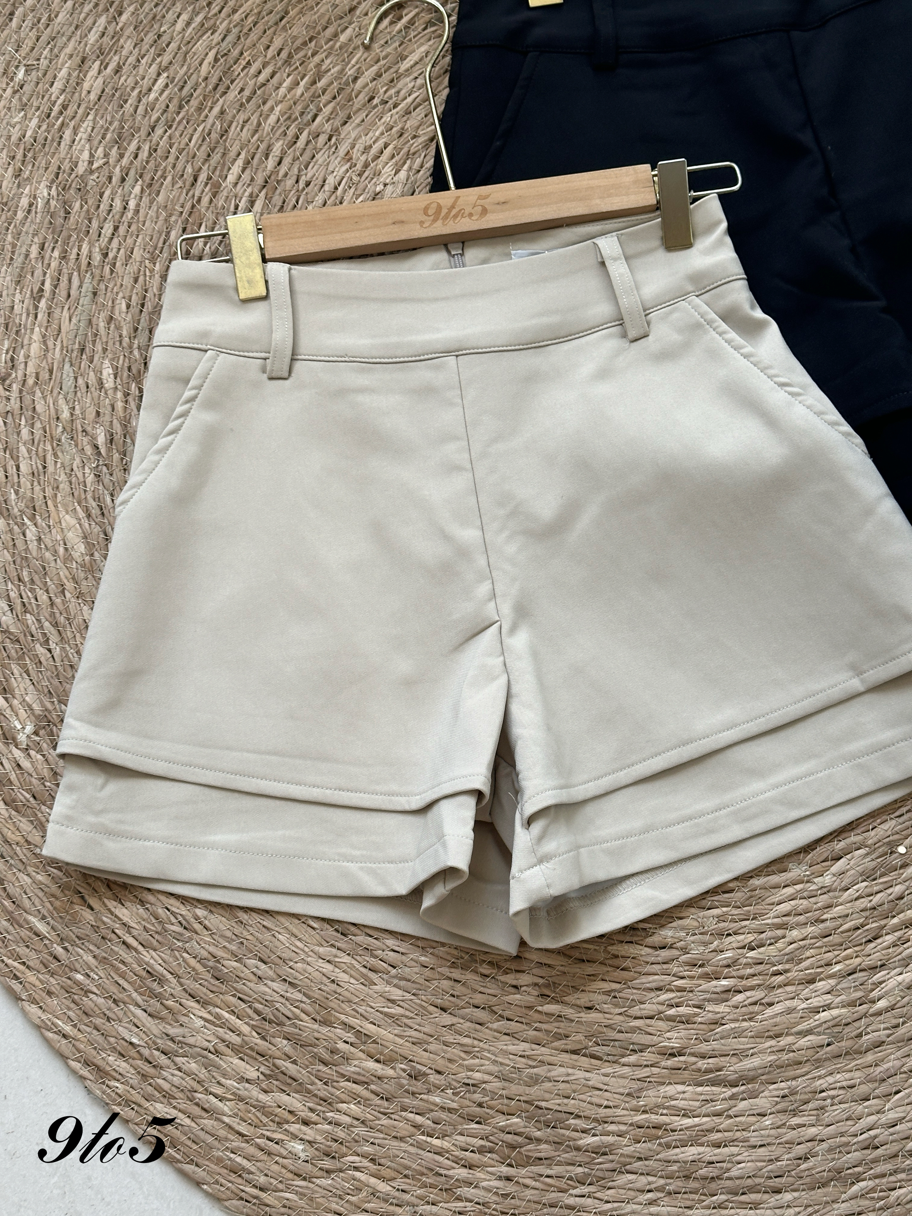 S1887 A Line Short Pants - 3 Colors 