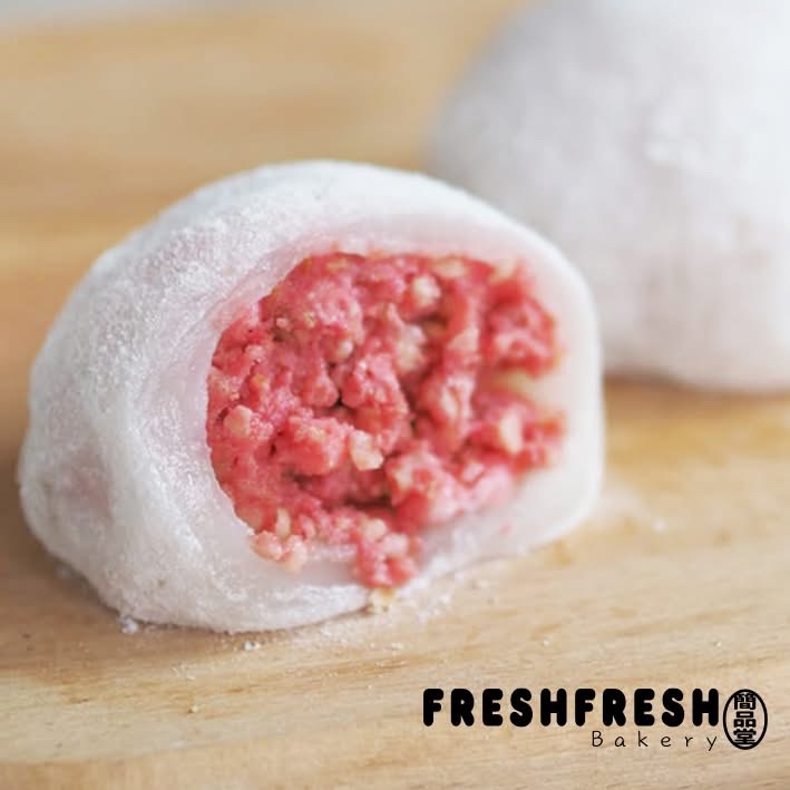 草莓脆脆糯米糍