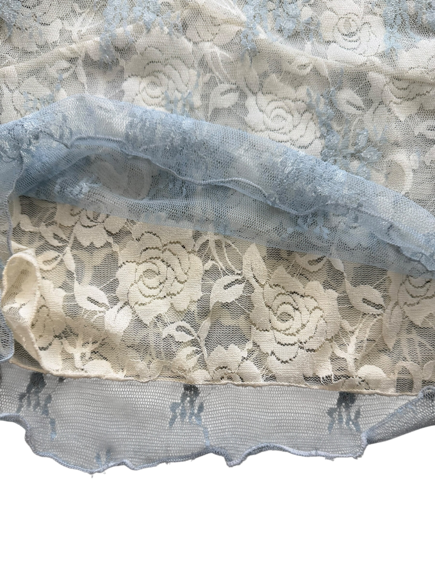 Floral Lace Cami with Scarf