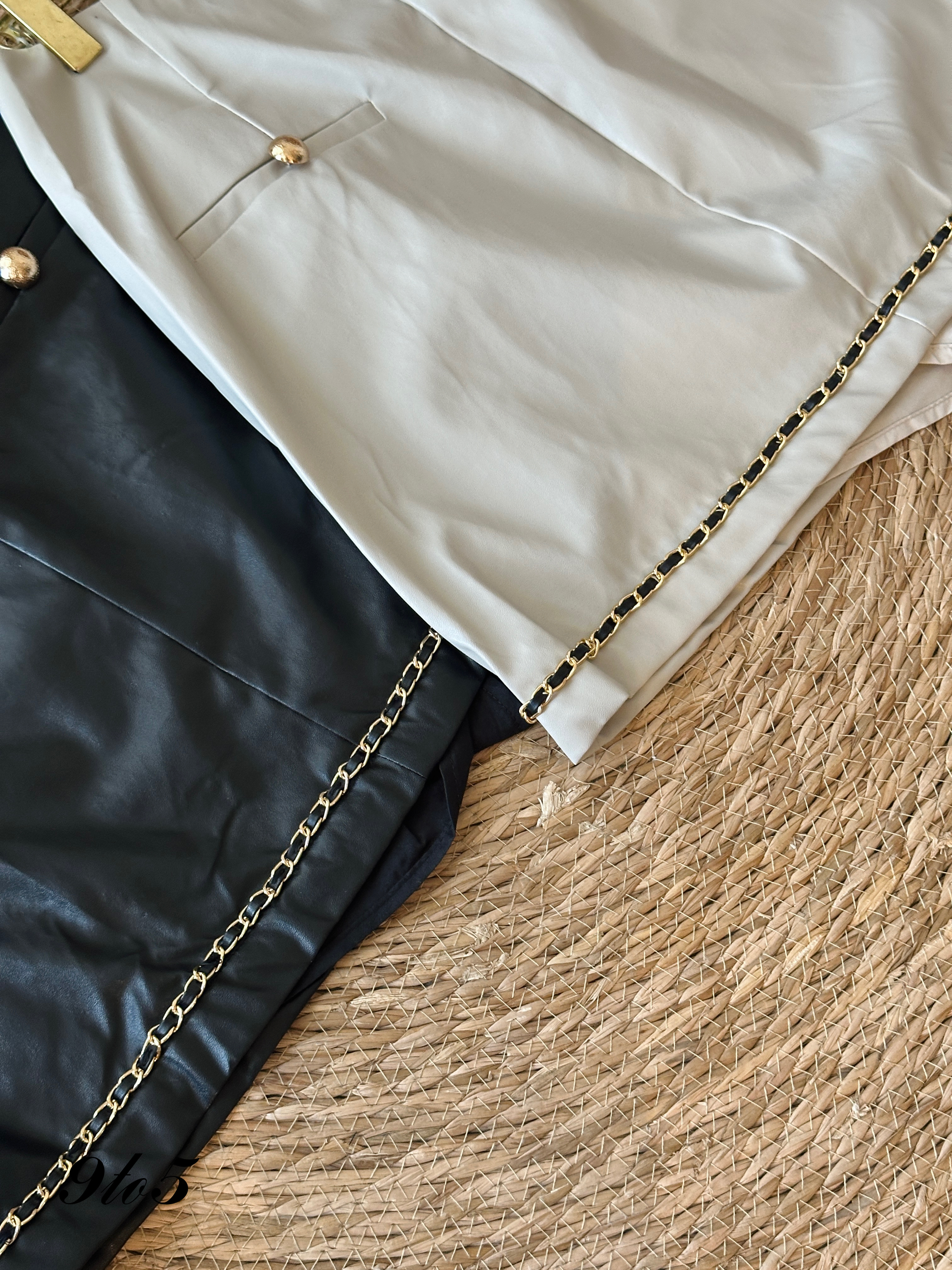 S1785 Leather Short Skirt - 3 Colors