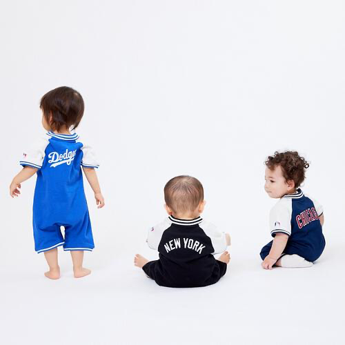 🇯🇵預訂 日本直送🇯🇵MLB刺繡貼花拼色短袖連身服