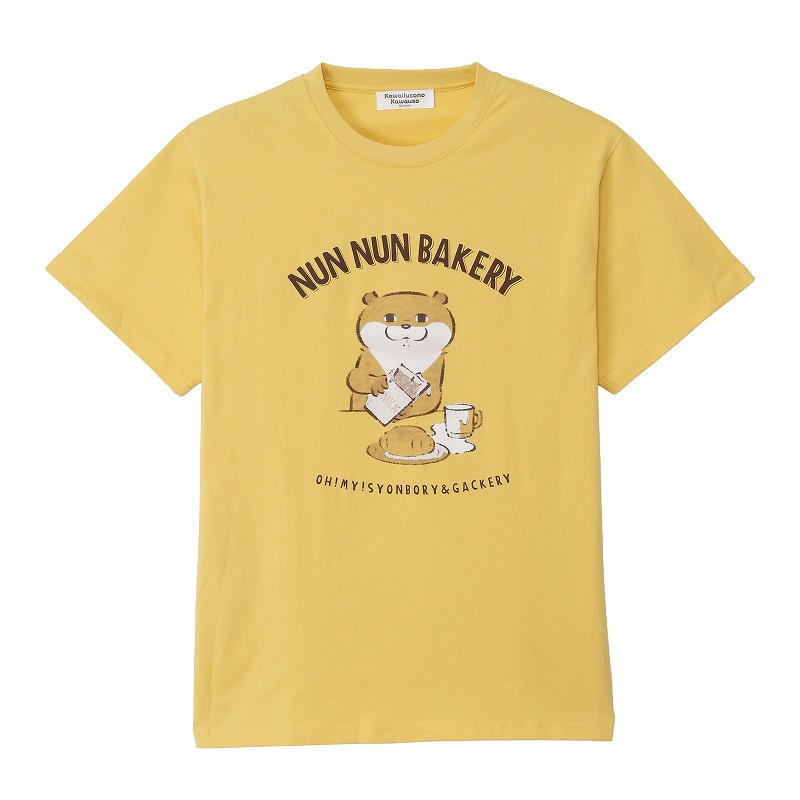 日本預訂📍可愛謊言的水獺麵包店造型系列 - 短袖Tee 20/3日本開售