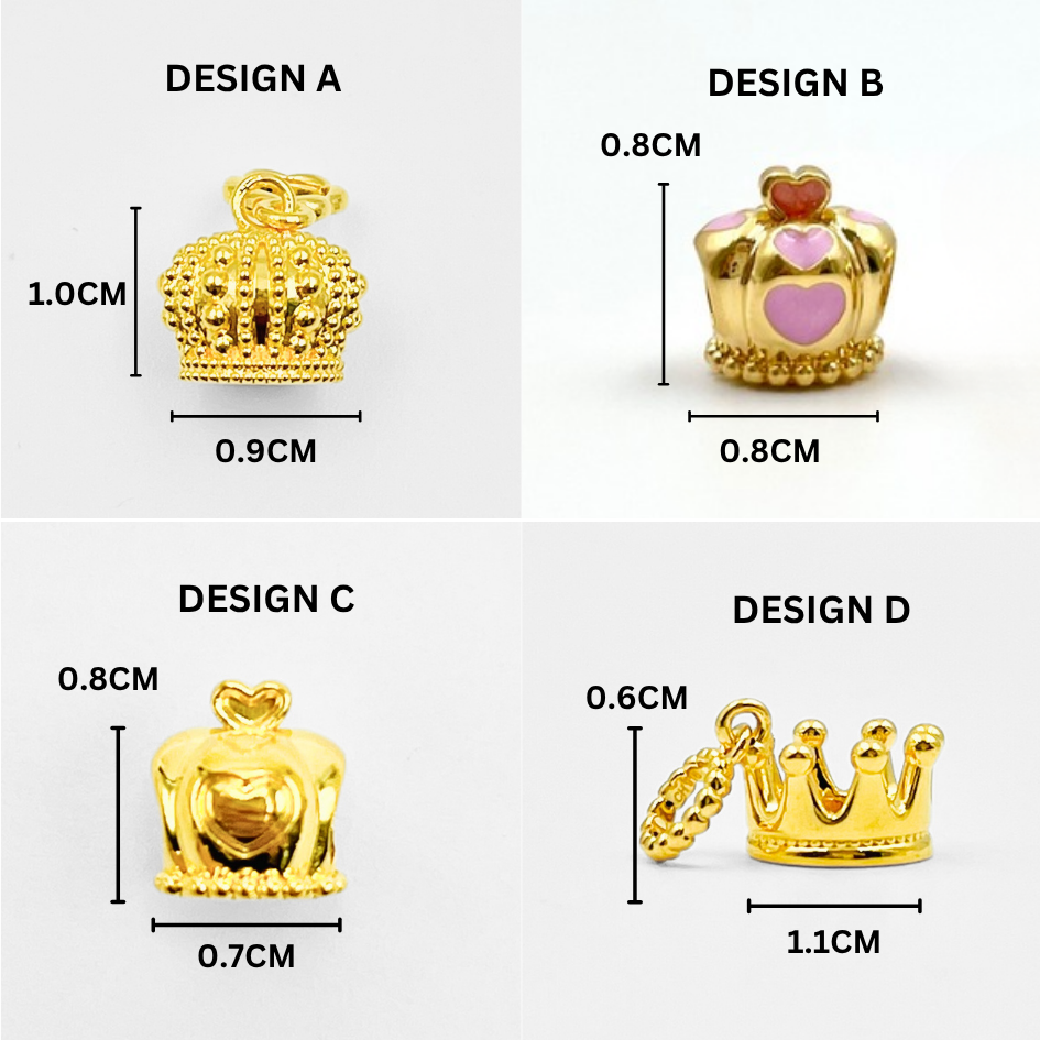 MYDORA Charm Bead Crown Series (5G) I EMAS 916/22K