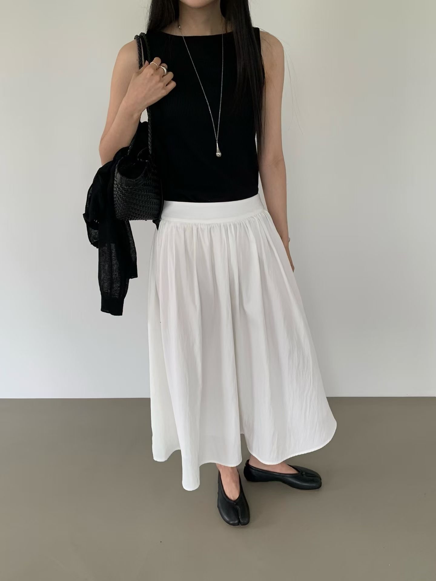 Basic full skirt #sk46