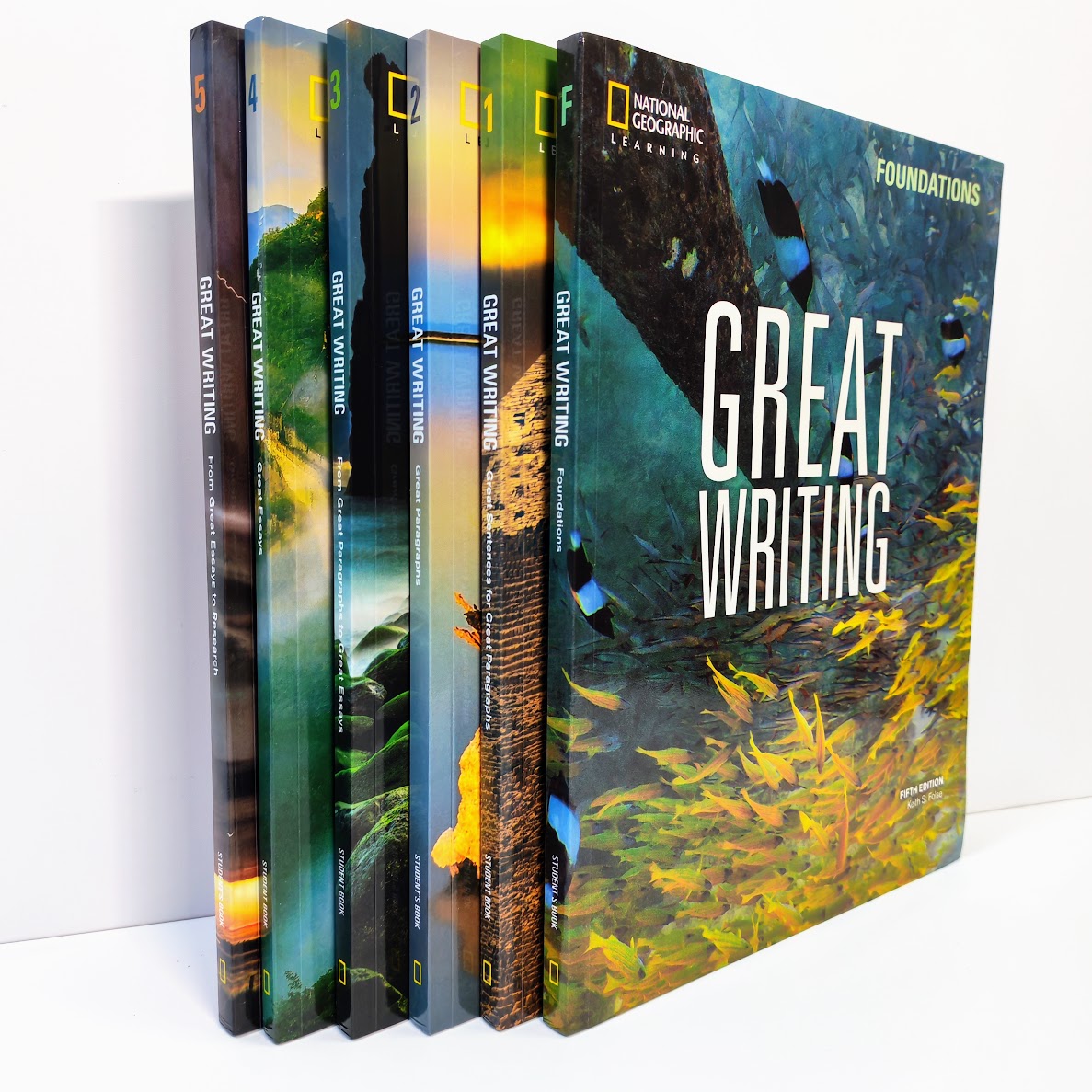 The Great Writing Series Fifth Edition | NATIONALGEOGRAPHIC LEARNING| F-5新版美國國家地理大寫作第五版  寫作教材    N19