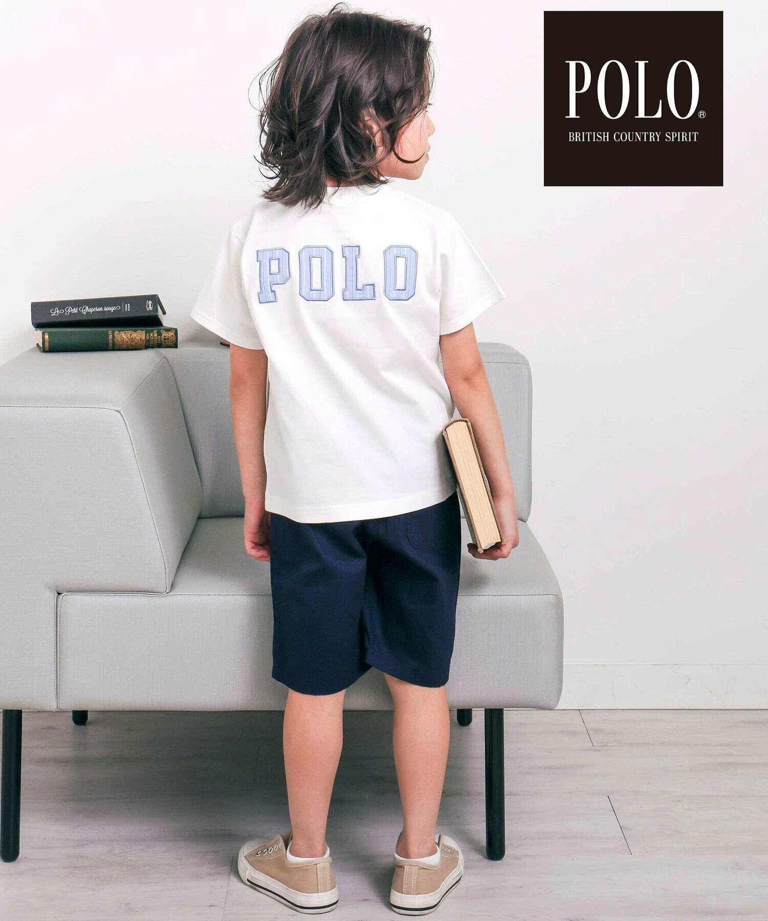 🇯🇵預訂 日本直送🇯🇵Slap Slip x Polo Bcs三色標誌後背刺繡貼花短袖T恤