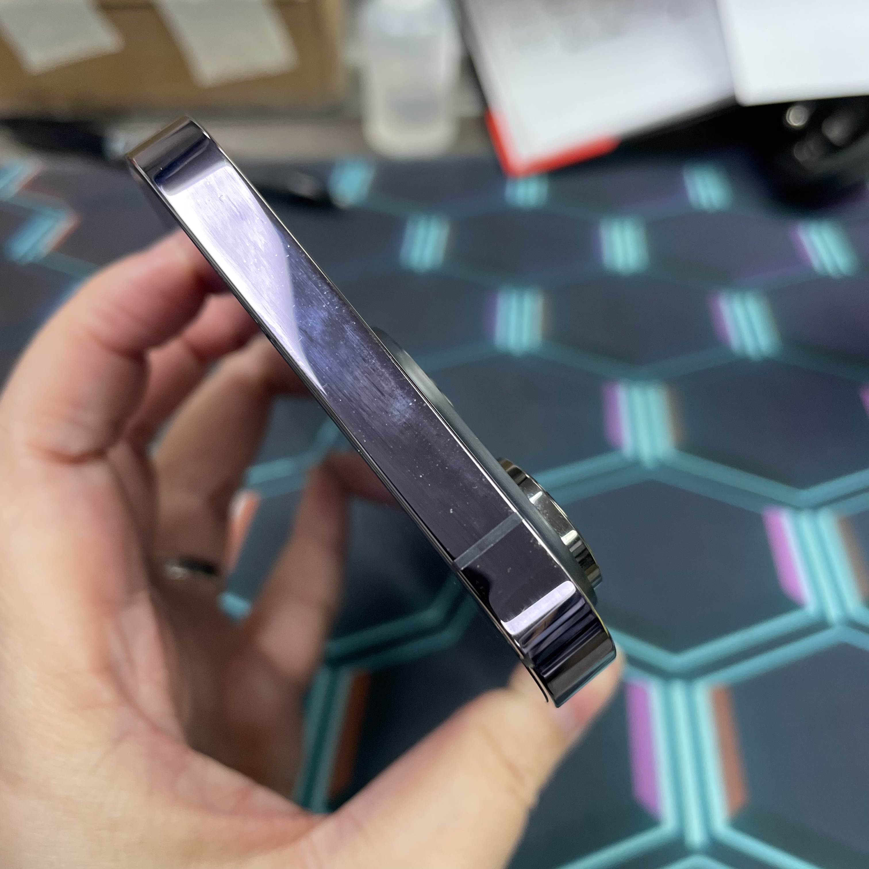 *8369 14 pro 完美機 256Gb 電90 紫色 purple