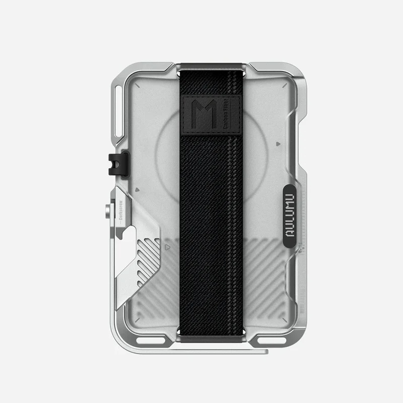 AULUMU Multi-Tool Metal Wallet｜多功能磁吸金屬卡包 G03
